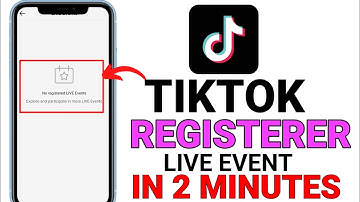 how to open live event option on tiktok || tiktok live event register kasy kary 2025