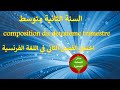 اختبار في مادة اللغة الفرنسية الفصل الثاني للسنة الثانية متوسط