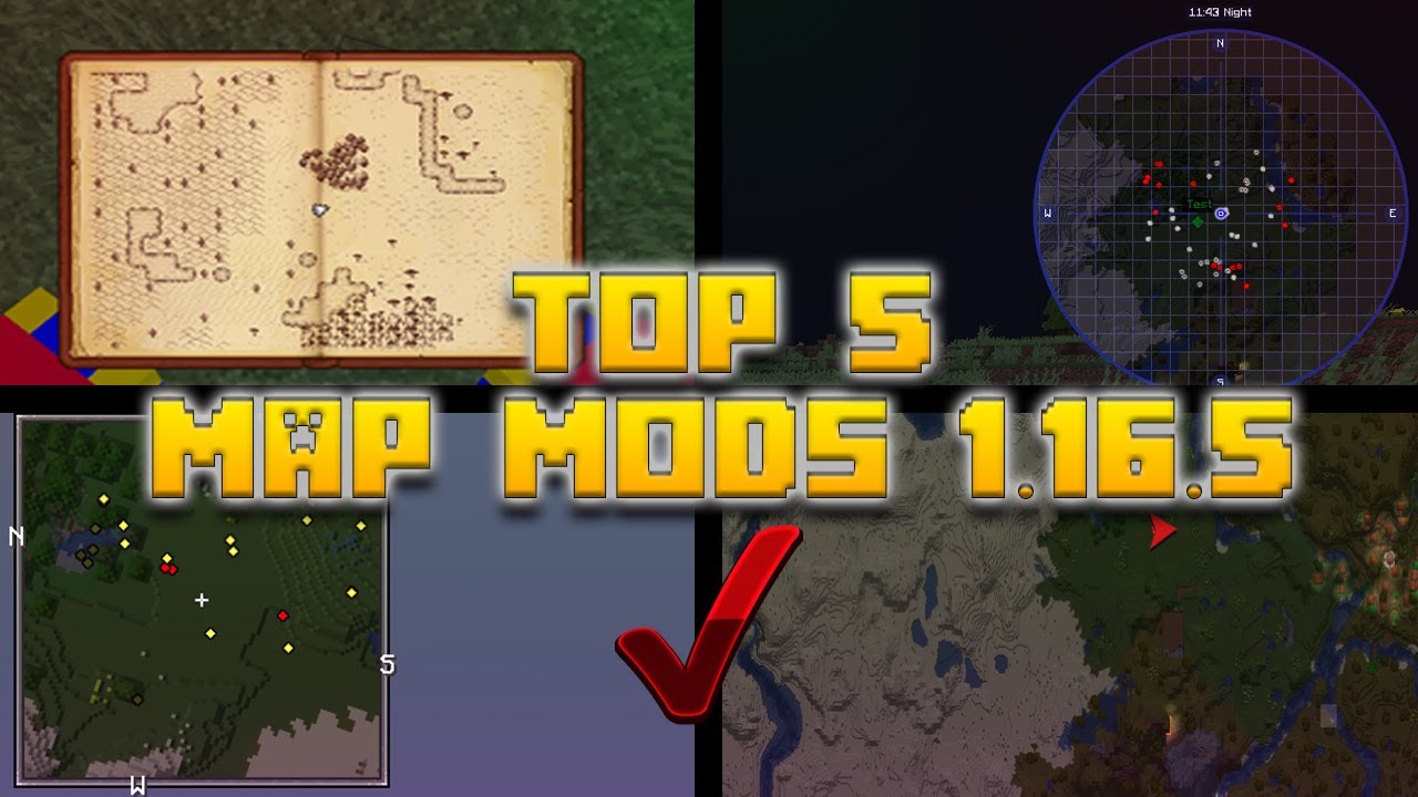 Top 5 Map Mods Minecraft 1 16 5 Youtube