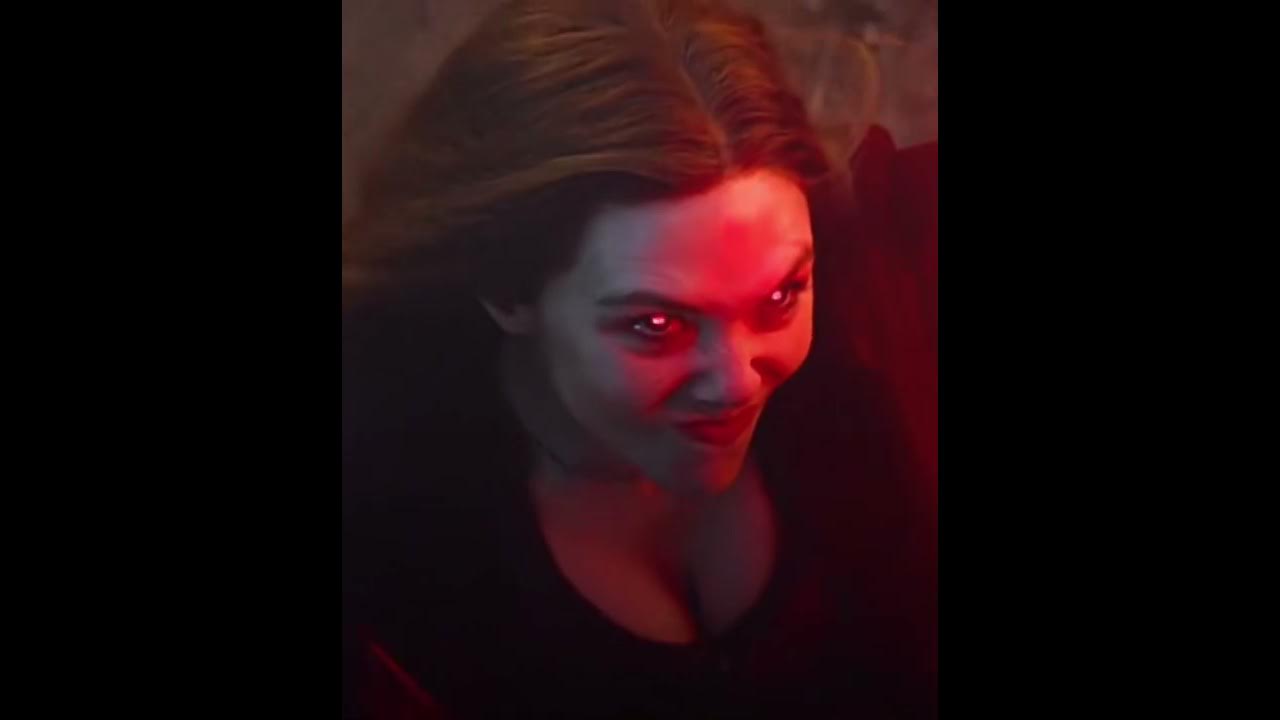 Your the man but I got the power #thanos #marvel #elizabetholsen   #wandavision