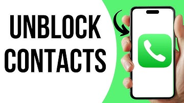 How to unblock contact or phone number on iPhone ?