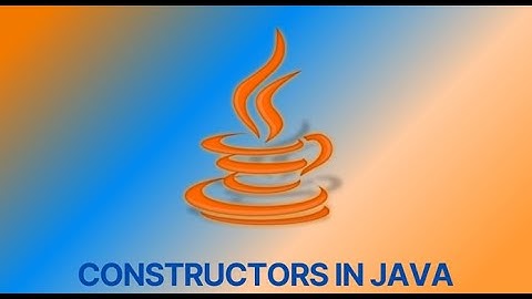 Java Constructors Tutorial | Getters and Setters