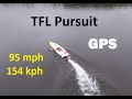 TFL Pursuit 154 kph/95 mph - GPS