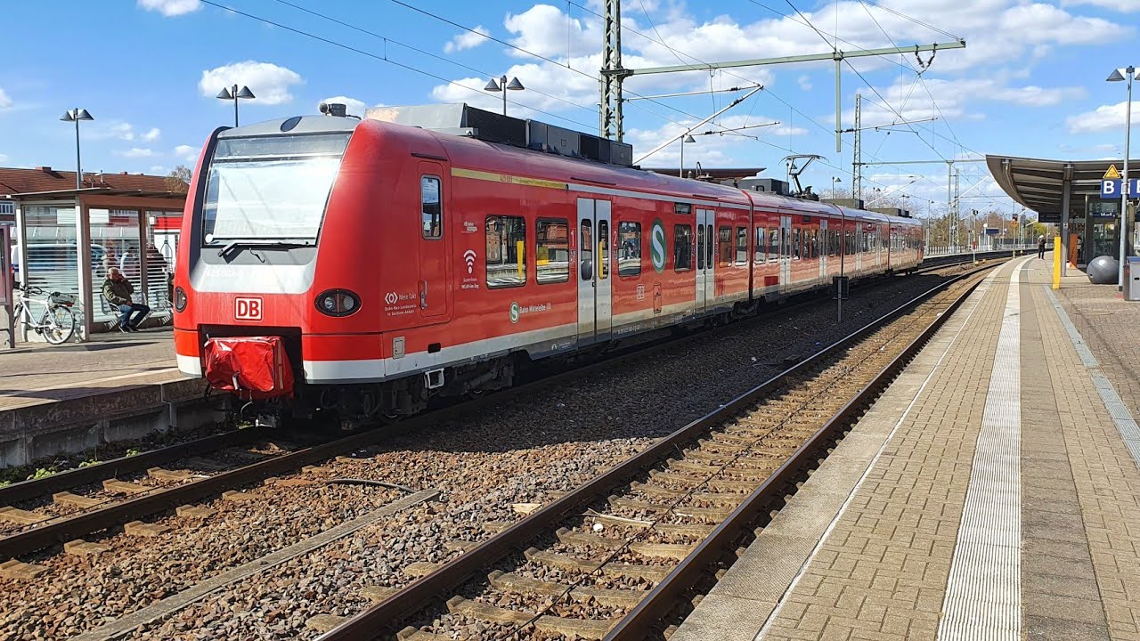 S-Bahn Mittelelbe Mitfahrt in der BR425 auf der S1 von Wittenberge nach Osterburg