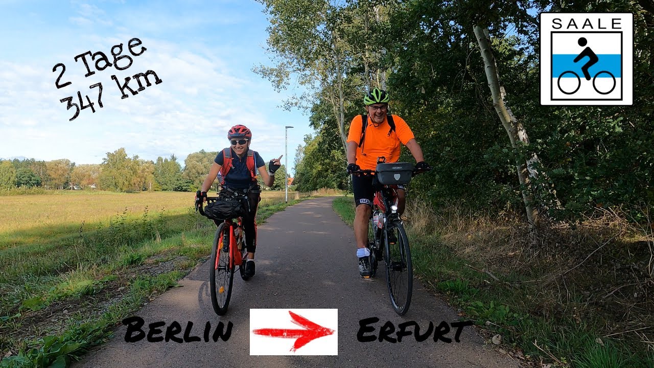 Auf geht's: von Berlin nach Thüringen. Auf dem Saaleradweg nach Jena, Weimar und Erfurt