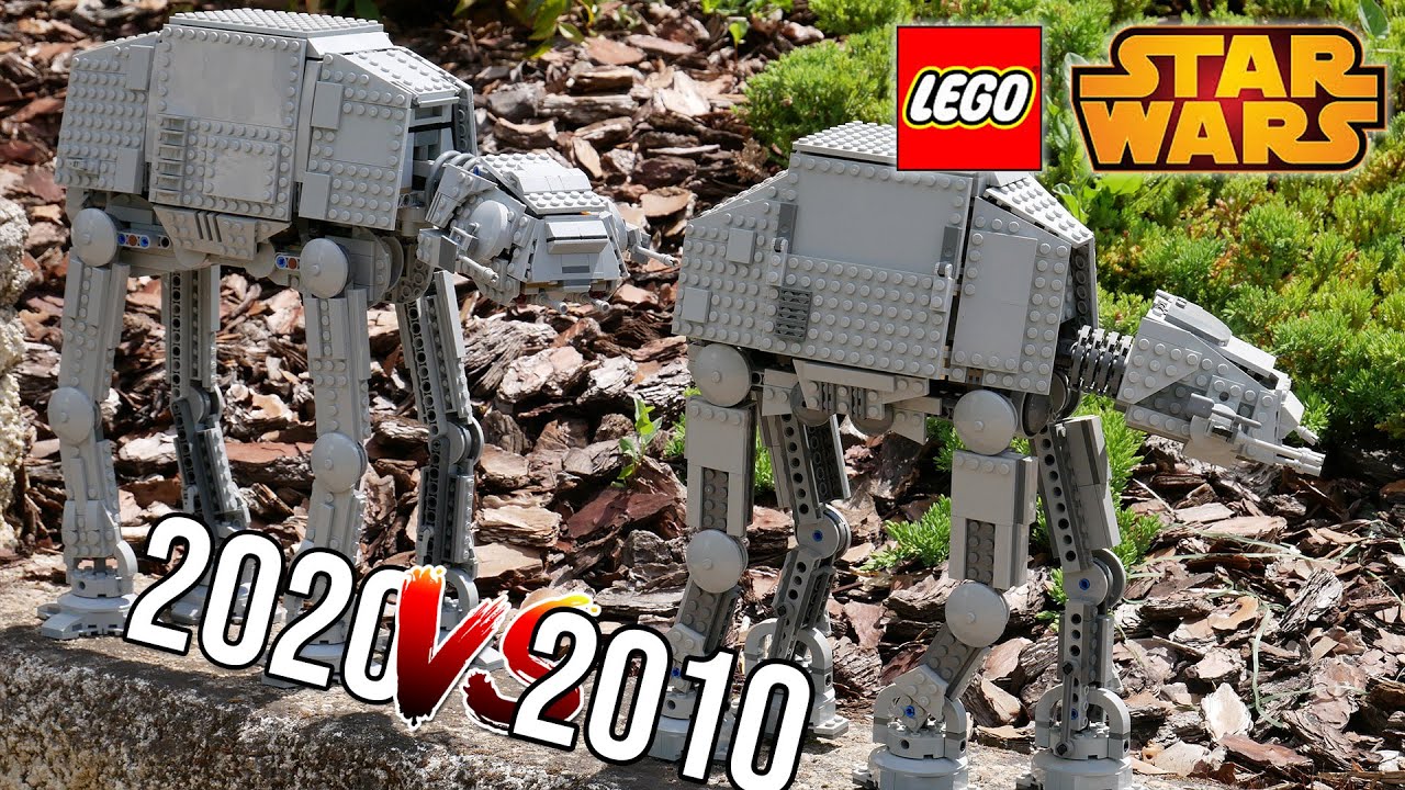 Comparatif AT-AT Lego 2020/2010