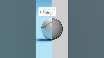 How to make a baseball in blender #blender #blender3d #3dart #blendercommunity #3dmodeling #3dmodel