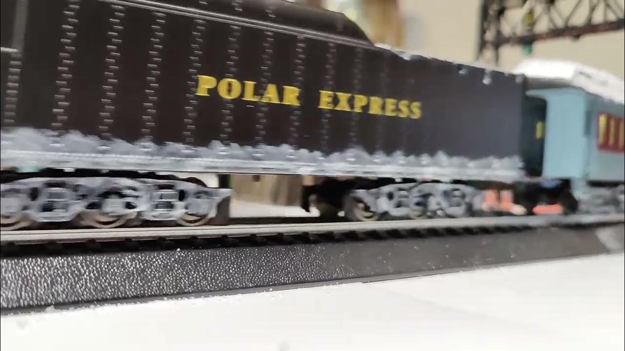 People wave at the engineer of the polar express youtube