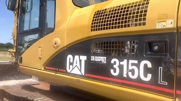 Cat 315 CL Pattern Control Changer Location