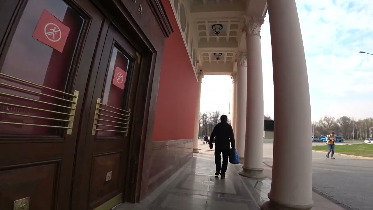 переход с м. Динамо на БКЛ Петровский парк