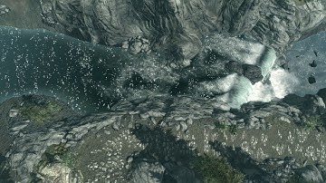 [Skyrim - Vanilla] Animated Battlemap - Waterfall roadside