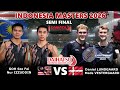 Indonesia Masters 2026 Semi-Final: Goh/Nur Izzuddin vs Lundgaard/Vestergaard 🏸