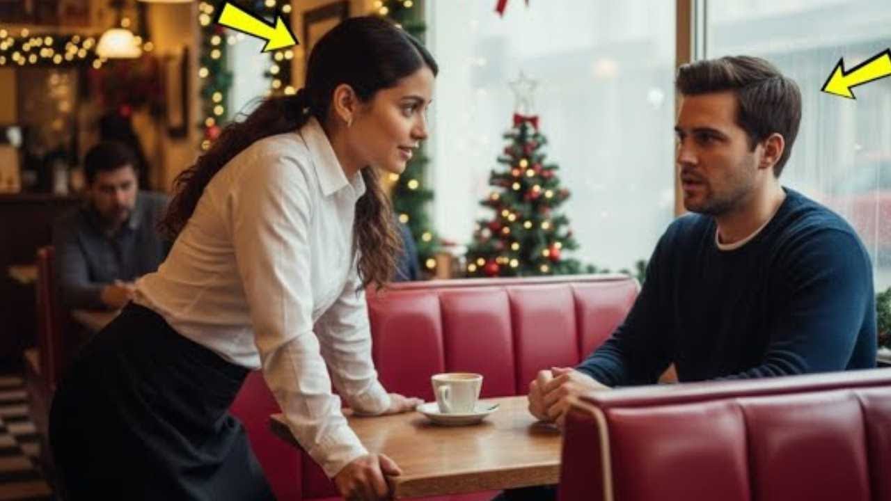 Einsamer Vater an Weihnachten – bis die Kellnerin lächelte