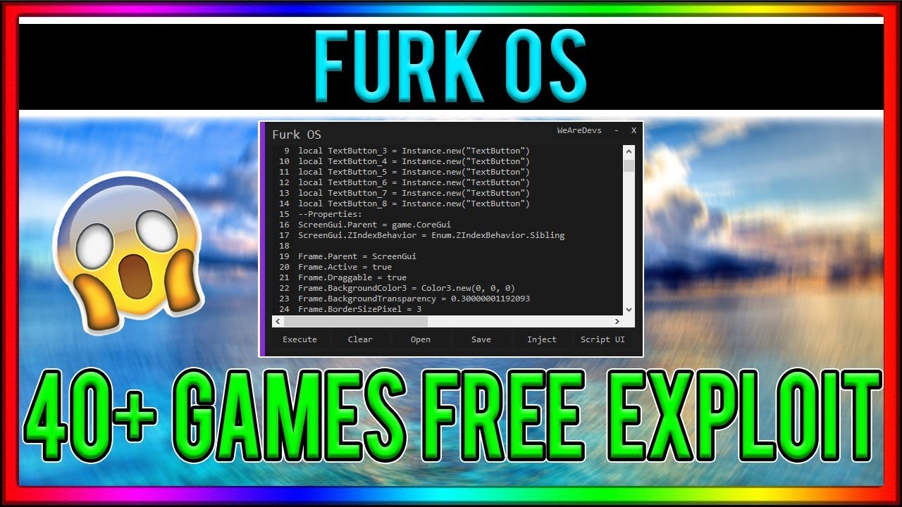 Download Free Version Of New Roblox Script Executor Furk Os User Friendly Interface Intuitive Configuration And Many Features Android Hacks Script Roblox