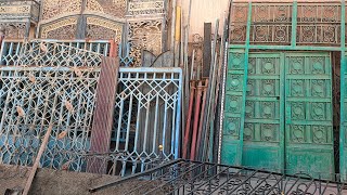 اسعار البوابات الحديد والشبابيك المستعمله سوق التونسي الحضارى بالسيدة عائشه
