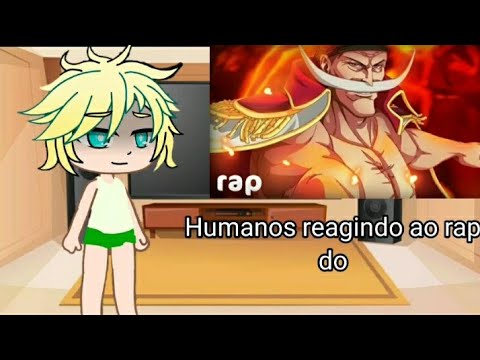 Humanos reagindo ao rap do barba branca