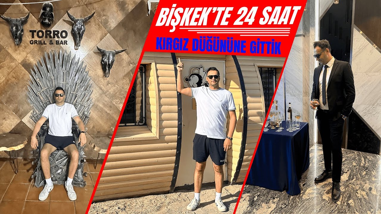 Kırgız Düğününe Katıldık! 🇰🇬 Şok Olduk 😲 | Bişkek Vlog”