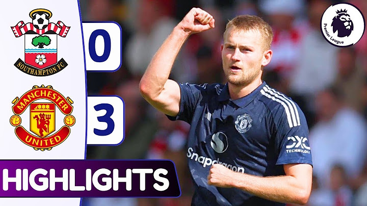 Southampton vs Manchester United 0 3   All Goals & Extended Highlights   Premier League 2024 25 1080
