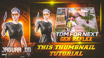 how to make this thumbnail like @jaguar-OG & @STAR-Captain PUBG|BGMI THUMBNAIL TUTORIAL PS TOUCH