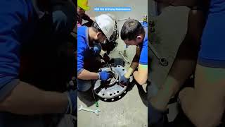 KSB Hot Oil Pump Maintenance Work #maintenance #pump #boiler #shorts