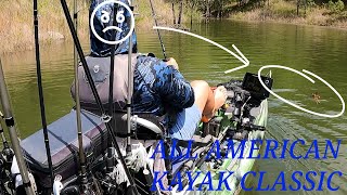 AllAmerican Kayak Classic Day 1  Fishing A FLOODED Truman Lake in May!