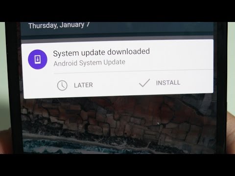 Nexus 6 Disable OTA Update Notifications (Android Marshmallow)
