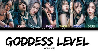 GOT the beat - Goddess Level (Color Coded Lyrics HAN/ROM/ENG)