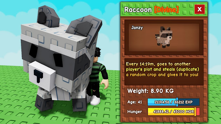 JAK ZDOBYŁEM RACCOON ZA DARMO w GROW a GARDEN i WIELE WIĘCEJ!