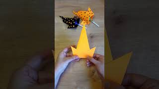 Easy Witch Hat Origami #easyorigami #origami #witchhat #diy