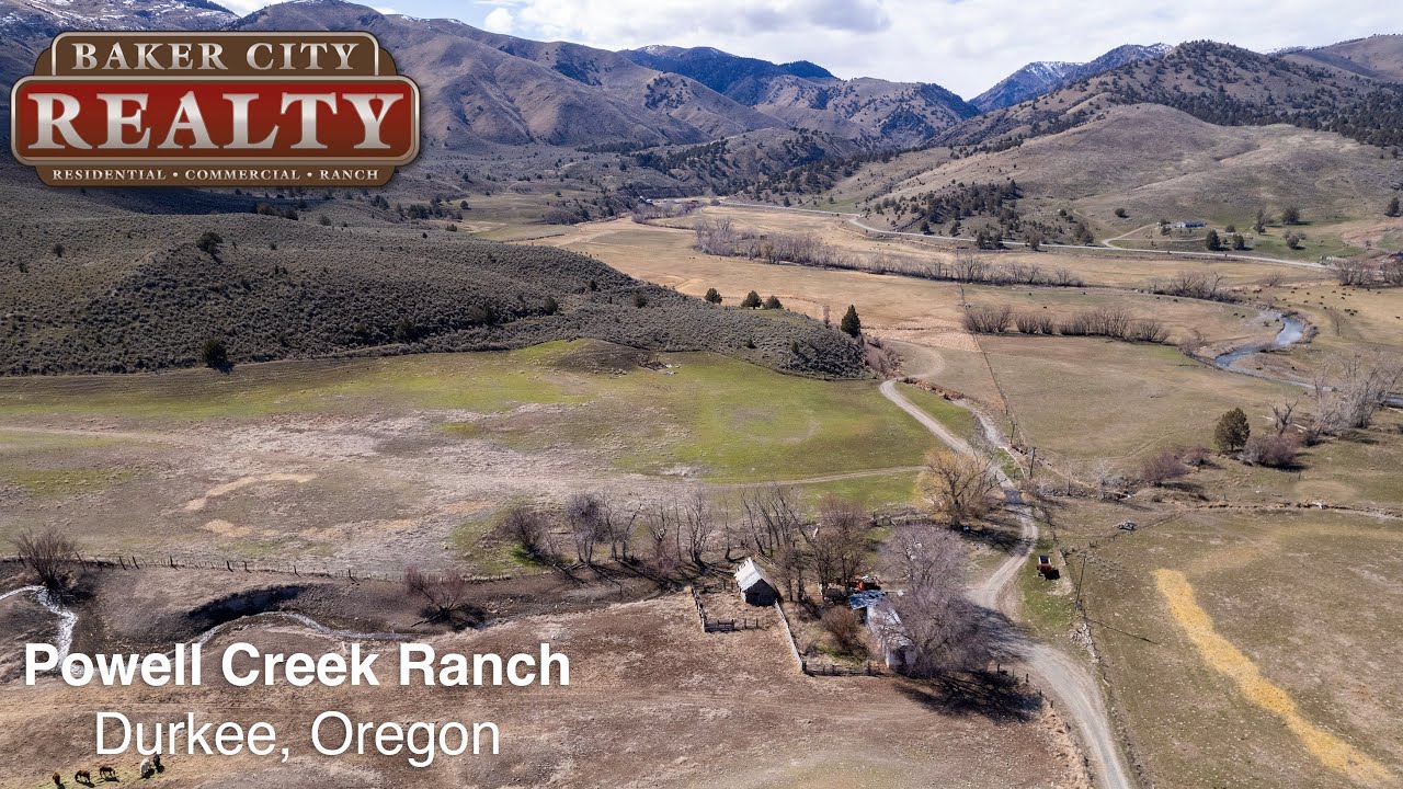 Sold Powell Creek Ranch 160+ Acres Durkee, Oregon YouTube