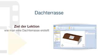Tutorial von Edificius - Dachterrasse - ACCA software