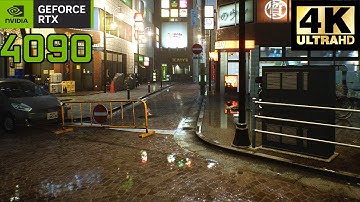 RTX 4090 | Realistic Graphic MAX setting with Ray tracing DLSS 3 on | Ghostwire: Tokyo