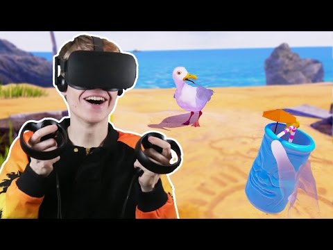 INTERACTIVE ANIMATION IN VIRTUAL REALITY!  | Gary the Gull VR Experience (Oculus Touch Gameplay)