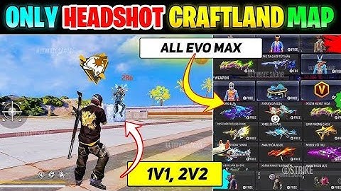 ONLY HEADSHOT CRAFTLAND MAP || @RaiStar @LUCIFER1M-i4v || #onetap #headshot