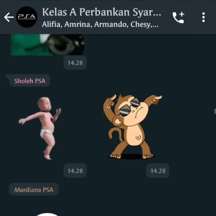 TARIK SIS... SEMONGKO... (Whatsapp Group Chat)