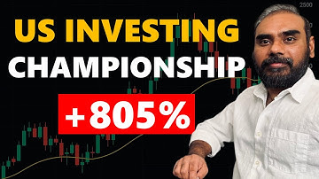Hij won het Amerikaanse investeringskampioenschap met slechts 3 setups (805% rendement)