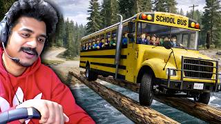 ROBLOX SCHOOL BUS Offroad adventure…Went TERRIBLY WRONG 😱🔥@jellybeanplayss screenshot 2