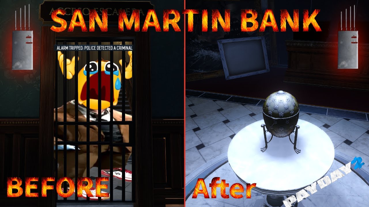 Payday 2 San Martin Bank Ecm Rush Guide