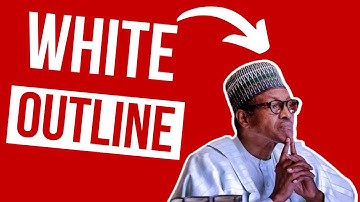 How to Add White Border/outline to Image in Canva (2 minutes) using your phone.