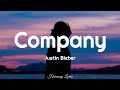 Justin Bieber - Company (Lyrics)