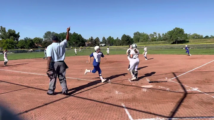 First Homer !! Danielle Robles 2022 grad, OF, L/L,...