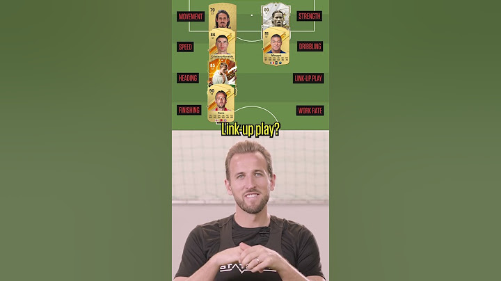 Harry Kane builds the best Striker in his mind