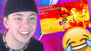 HE WAS SHAKING IN ANGER 🤣 | Poofesure Rage Compilation Part 27 Reaction!!!