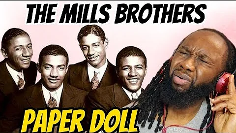 THE MILLS BROTHERS Paper Doll Music Reaction -Oh my! The song is perfection! First time hearing