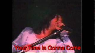 Jimmy Page & The Black Crowes ~ Your Time Is Gonna Come chords