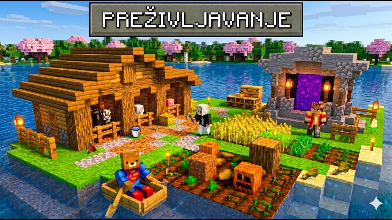NAPRAVILI SMO NAJLEPŠU ŠTALU U NAŠEM MINECRAFT PREŽIVLJAVANJU! ep.9