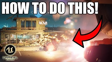How To Blow Things Up In Your Unreal Engine 5 Movies!