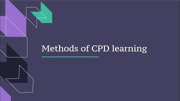 Different methods of CPD learning – how can I learn?