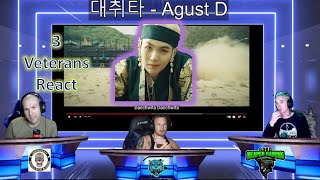 3 ветерана реагируют на «대취타» «Daechwita» AGUST D aka SUGA из BTS