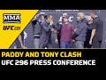 Paddy Pimblett Taunts Tony Ferguson at UFC 296 Press Conference | UFC 296 | MMA Fighting